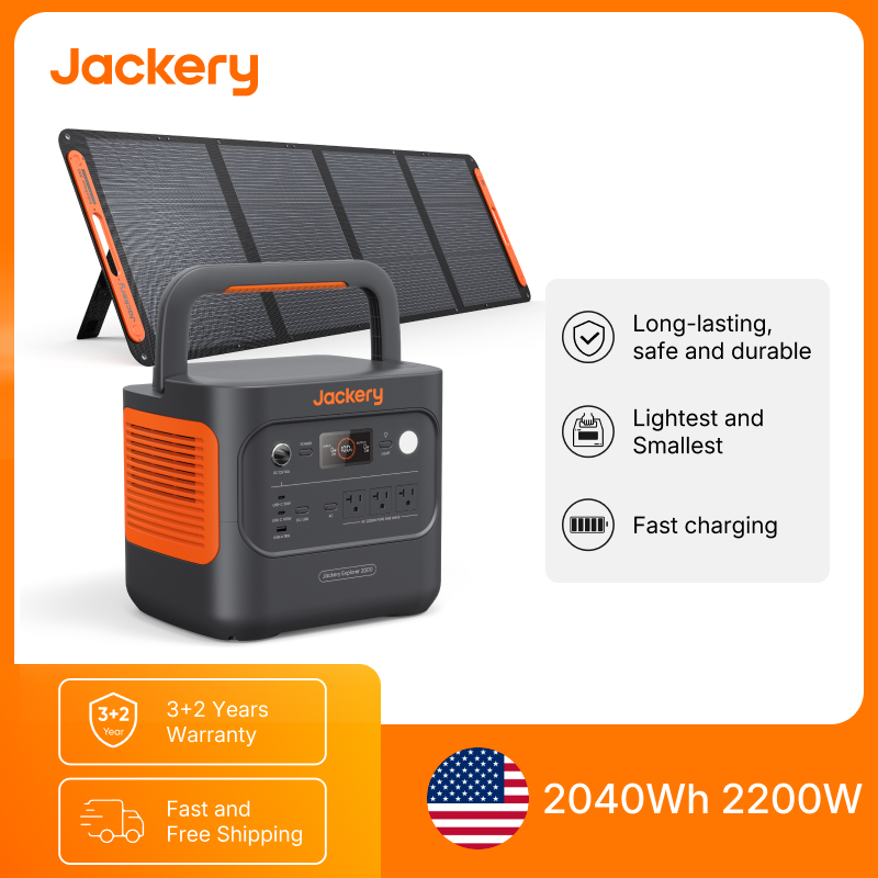 Power Outdoor Jackery - Jackery Explorer 2000v2 Stasiun Daya Portabel