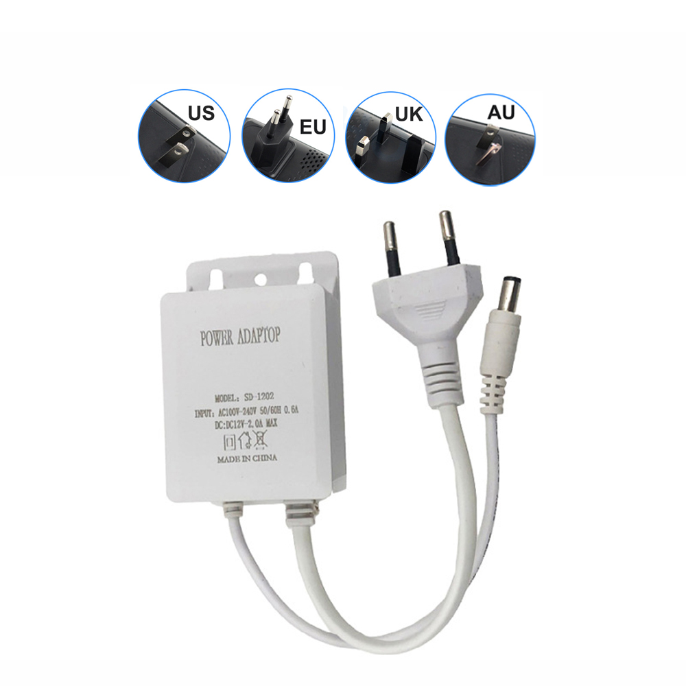 Outdoor Power Plug In - Catu daya adaptor daya steker EU