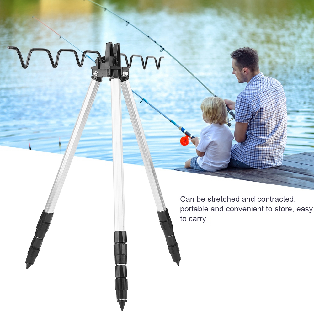 Outdoor Power Point - Penyangga Tripod Joran Pancing Multifungsi, Penyangga