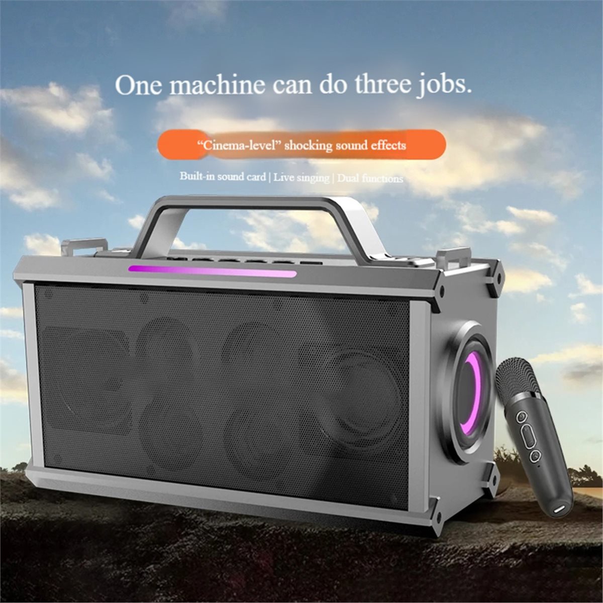 Outdoor Power Point - ~CLEARANCE A Speaker Bluetooth Nirkabel dengan