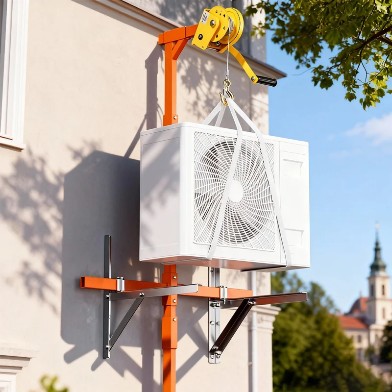 Outdoor Power Point - Alat Pengangkat AC Profesional dengan Derek
