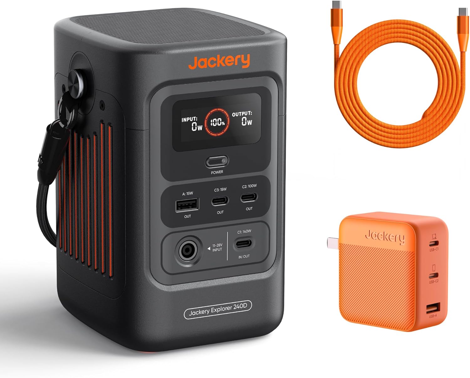 Power Outdoor Jackery - Power Bank Jackery E240DC dan Pengisi