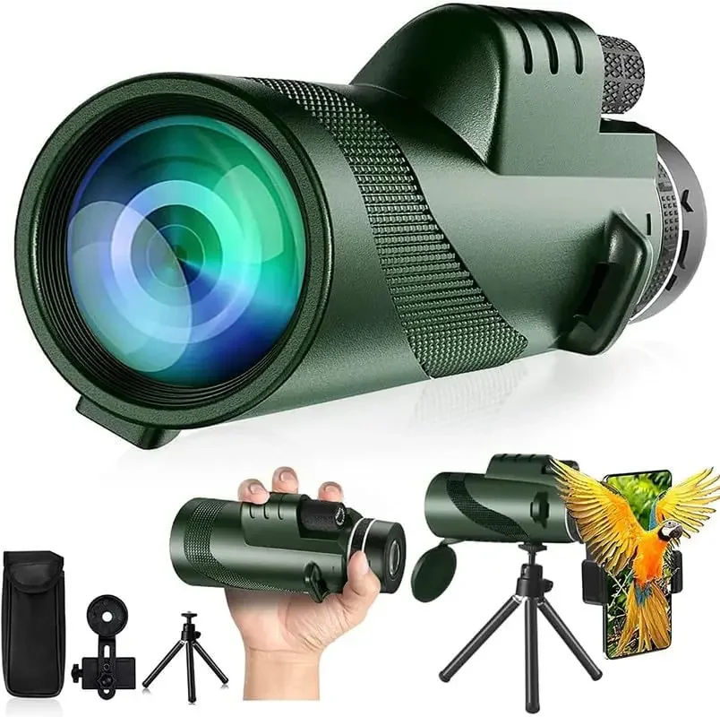 Outdoor Power Point - Monokuler HD 80x100 untuk adaptor ponsel