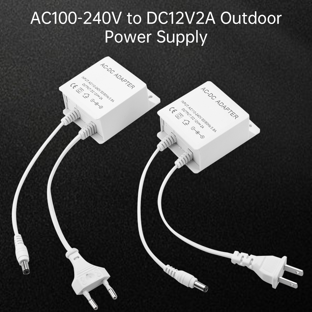 DC12V 2A Adaptor Steker UE Kea - Outdoor Power Plug In ulasan dan harga