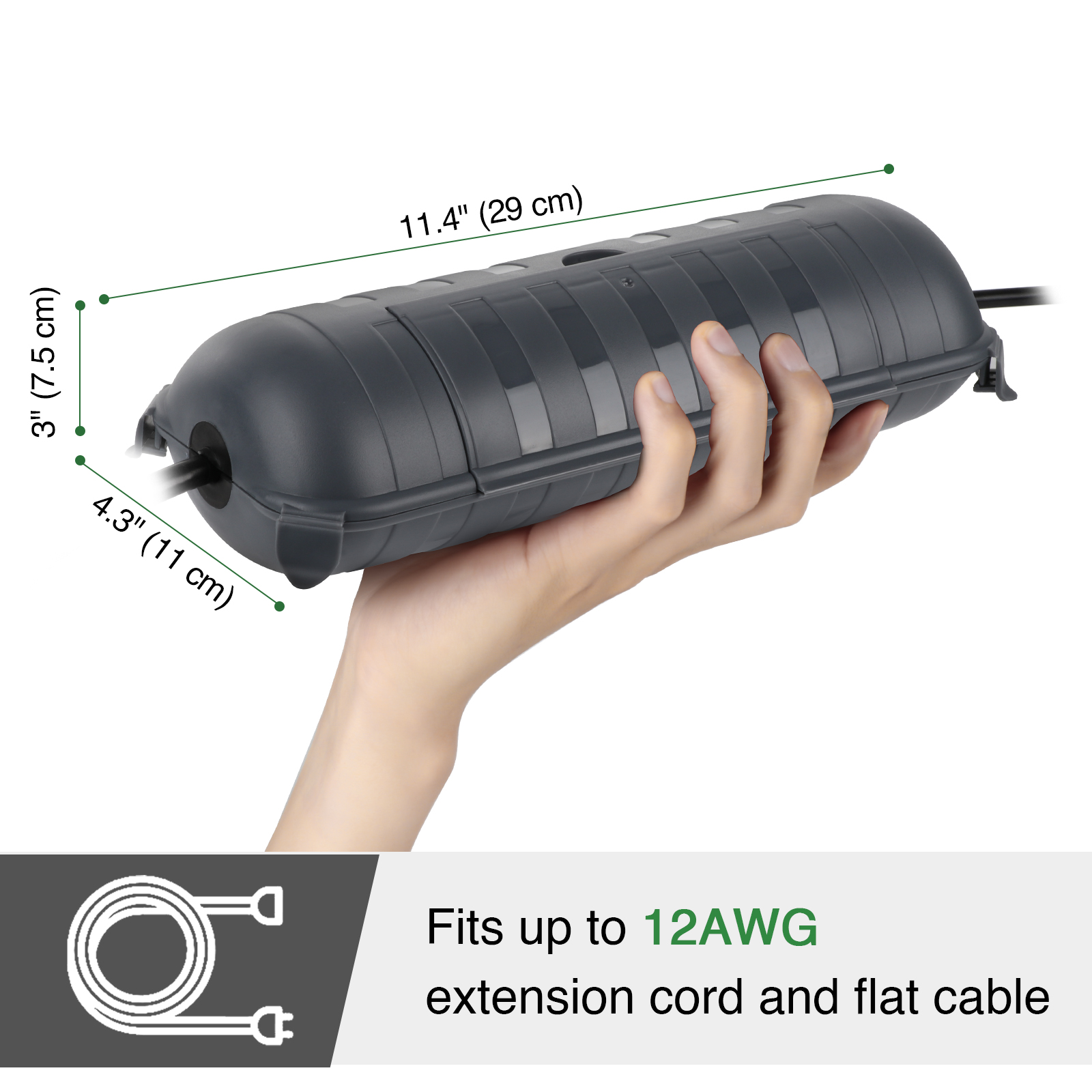 Penutup Kabel Kotak Listrik Lu - Outdoor Power Plug In ulasan dan harga