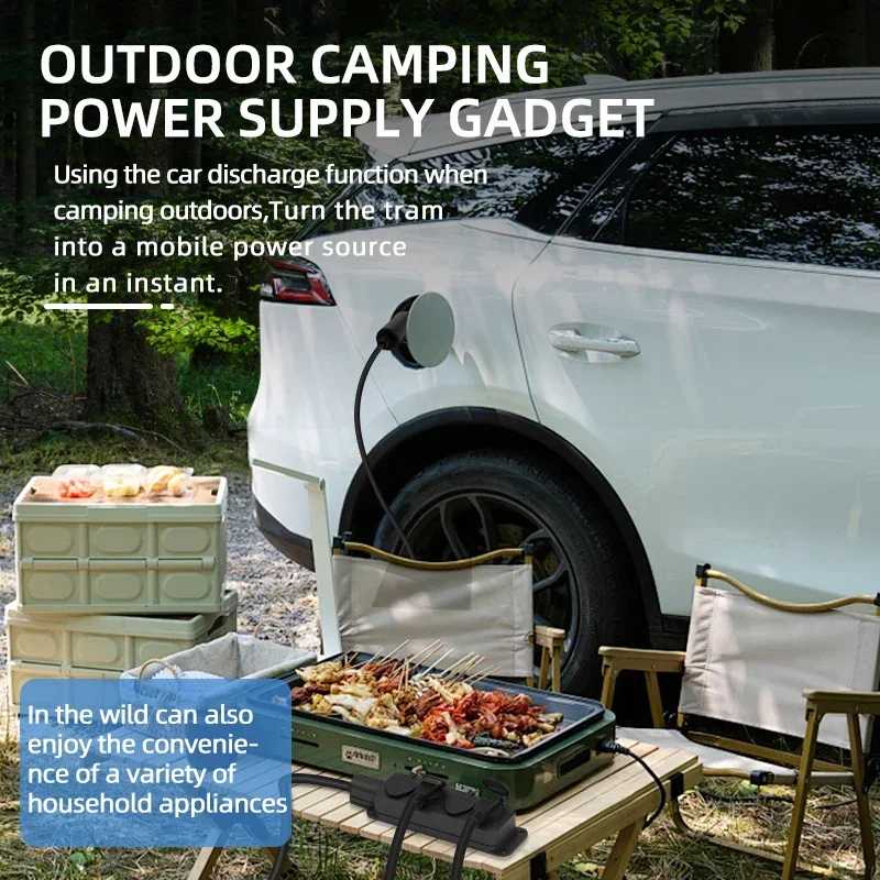 Pengisi Daya EV Mobil Listrik  - Outdoor Power Plug In ulasan dan harga