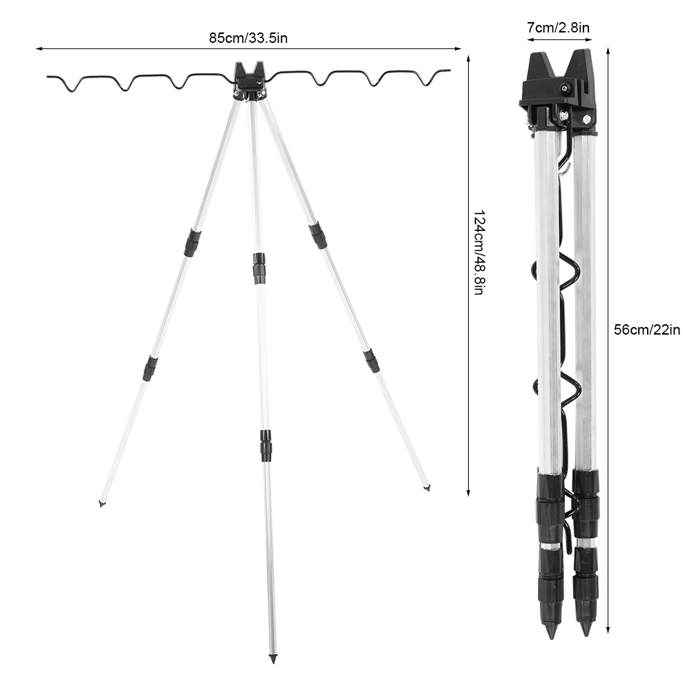 Penyangga Tripod Joran Pancing - Outdoor Power Point ulasan dan harga