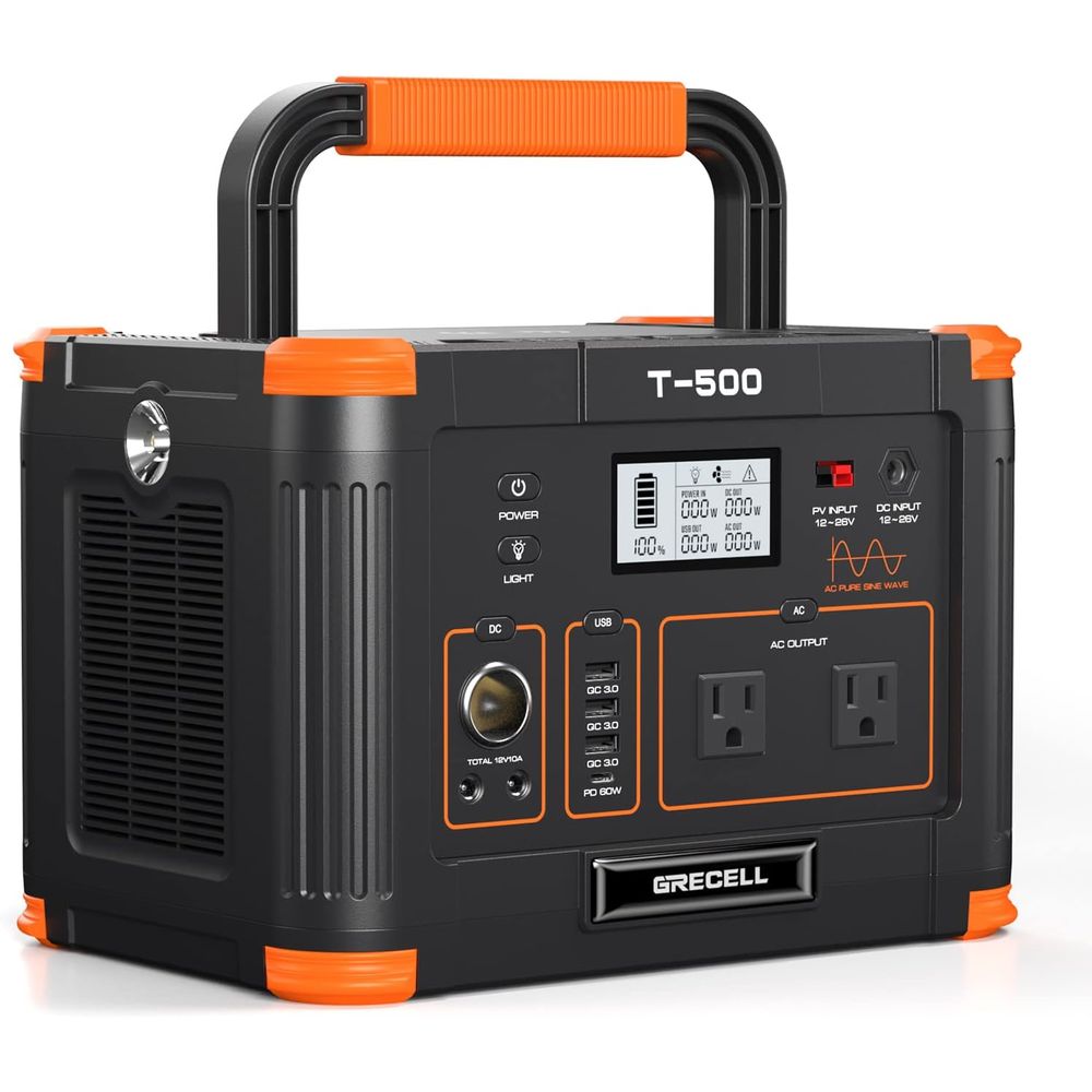 Stasiun Tenaga Portabel 500W ( - Outdoor Power Vac ulasan dan harga