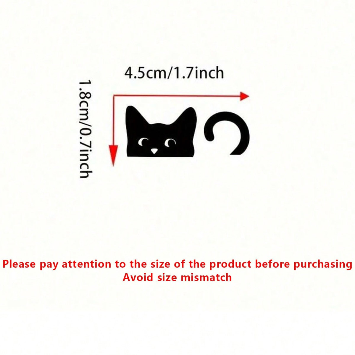 Stiker kucing, kucing mini, ku - Outdoor Power Point ulasan dan harga