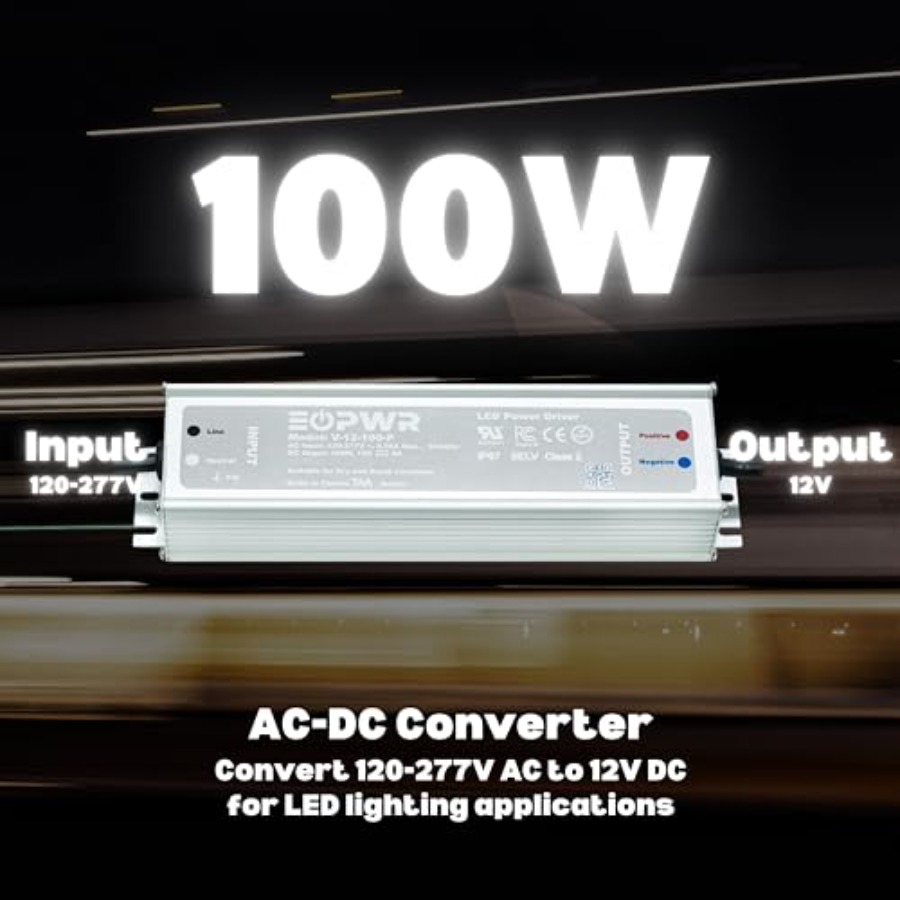 Driver LED Tahan Air IP67 Catu - Outdoor Power Plug In ulasan dan harga