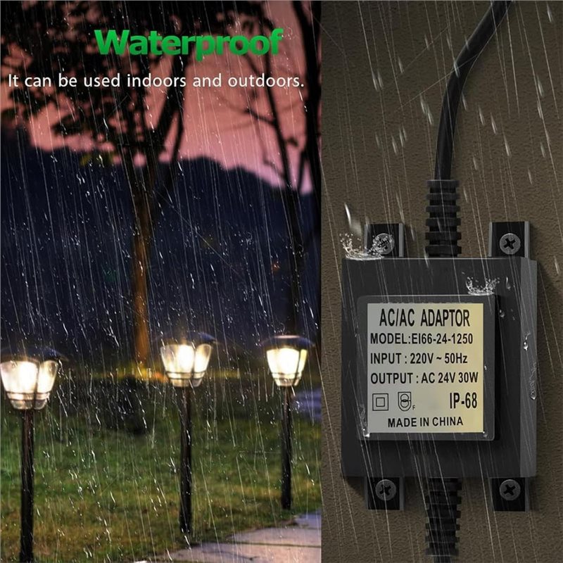 ABUI-Outdoor IP68 LED Transfor - Outdoor Power Vac ulasan dan harga